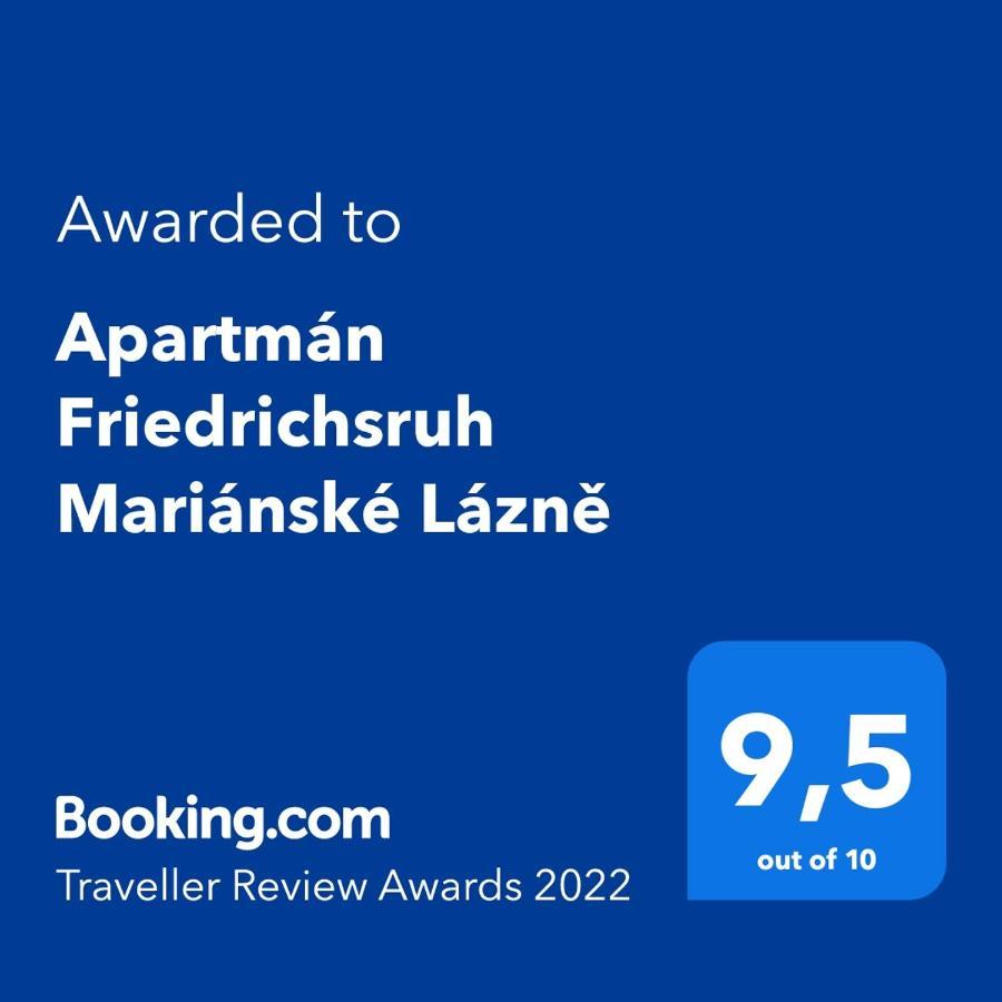 Apartman Friedrichsruh Apartment Marianske Lazne Exterior photo